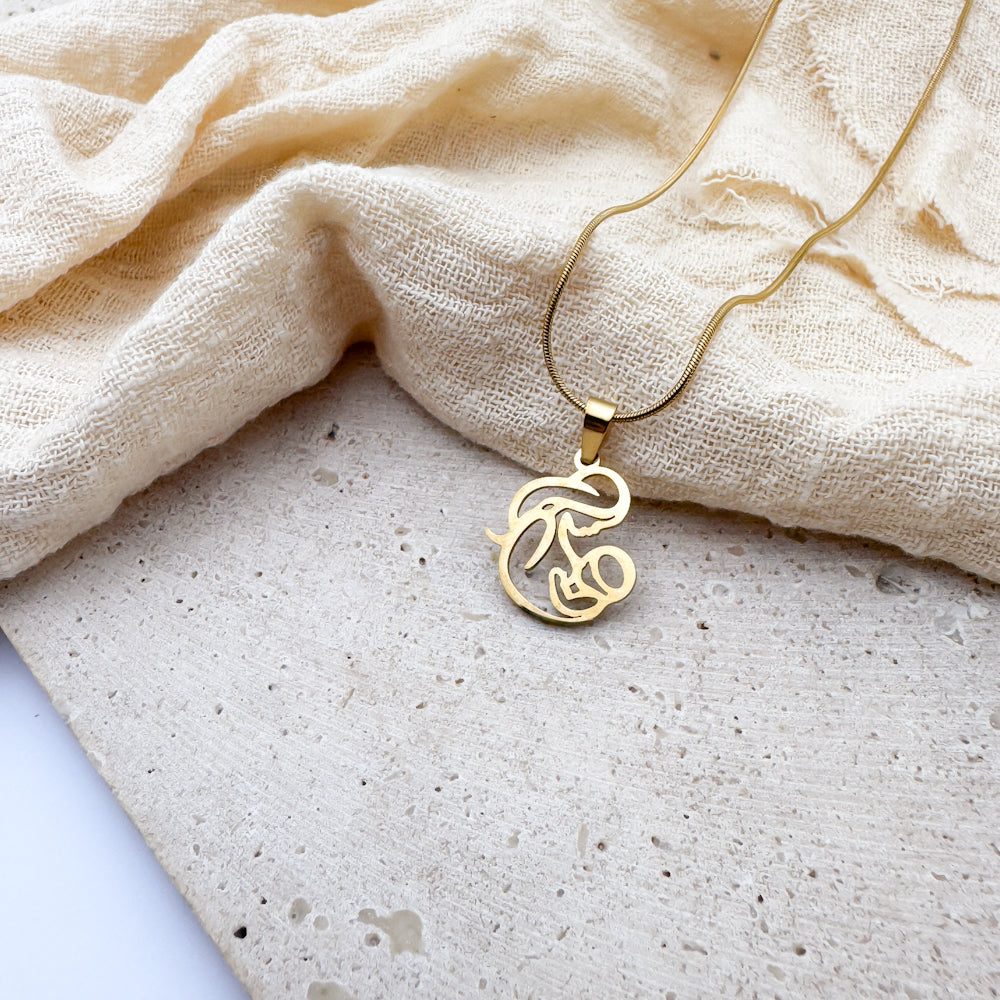 Mother and Child Necklace