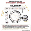 Custom Morse Bracelet 2.0 Solo - Memooi